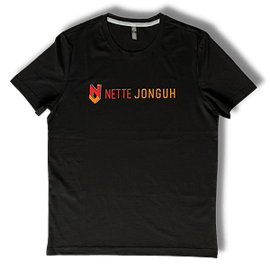 T-Shirt Nette Jonguh (Zwart)