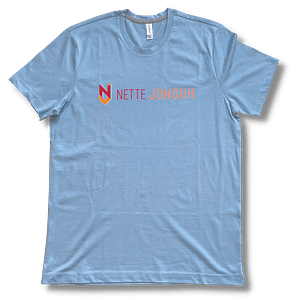 T-Shirt Nette Jonguh (Licht Blauw)