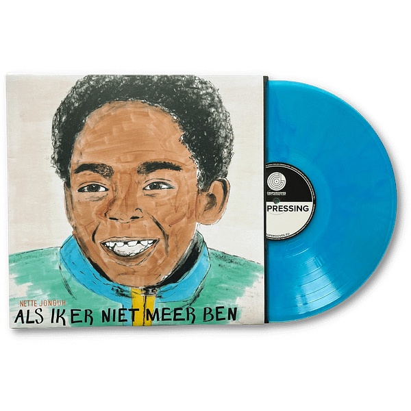 Testpressing blue vinyl 3 Testpressing - Als Ik Er Niet Meer Ben (Blue LP)
