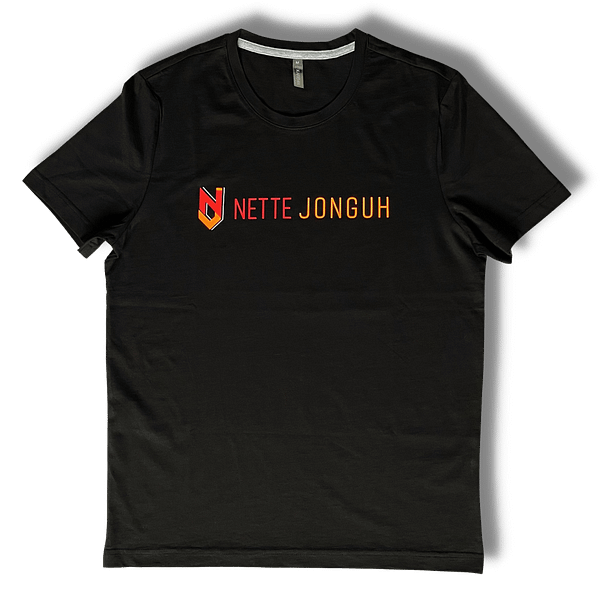 T-Shirt Nette Jonguh (Zwart)