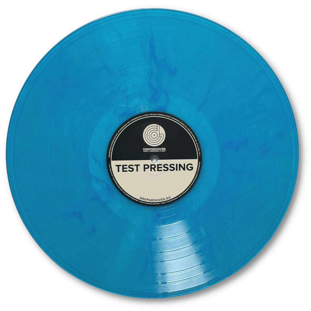 Testpressing - Als Ik Er Niet Meer Ben (Blue LP)