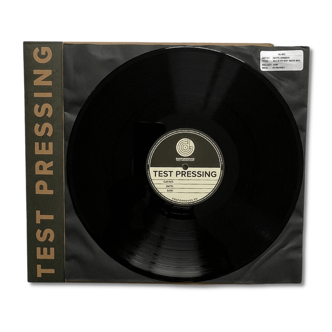 Testpressing - Als Ik Er Niet Meer Ben (Black LP)