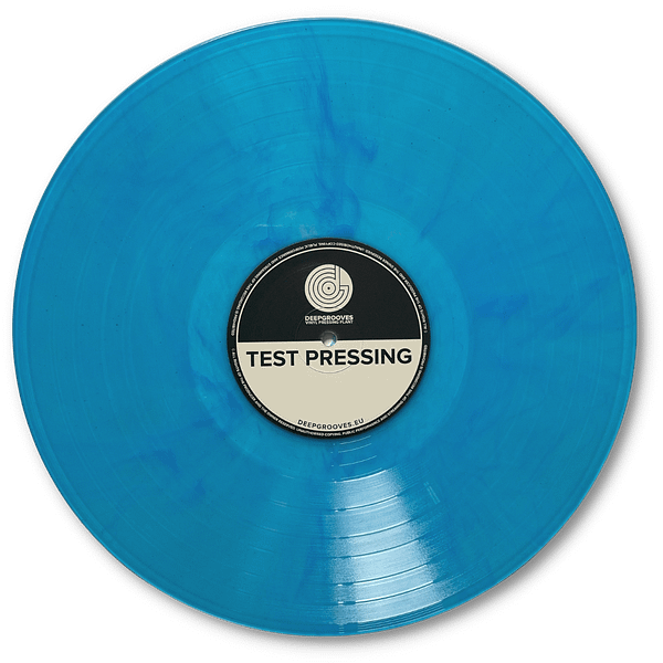 Testpressing blue vinyl 4 Nette Jonguh